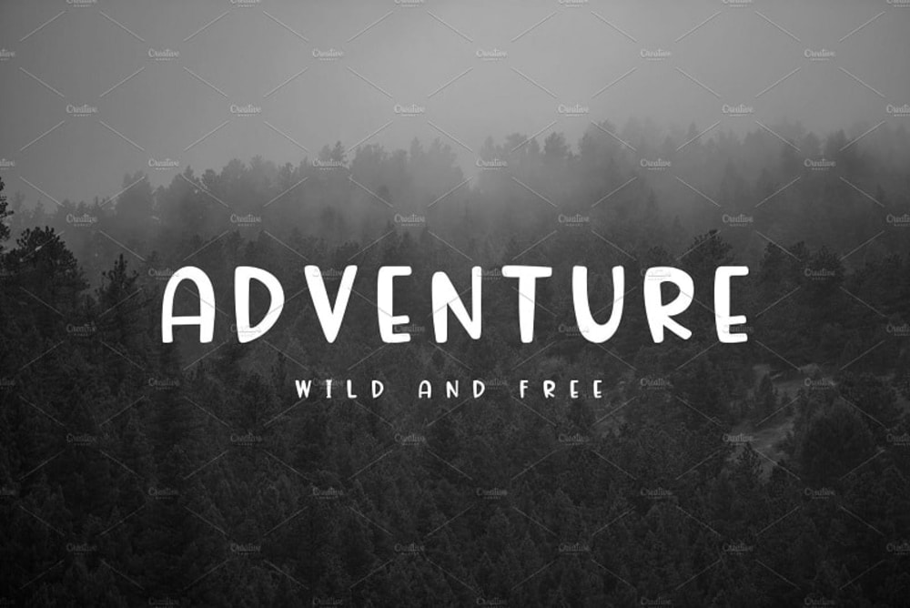 Adventure Outdoor Font