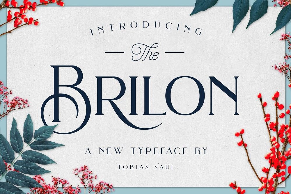 Brilon Art Deco font