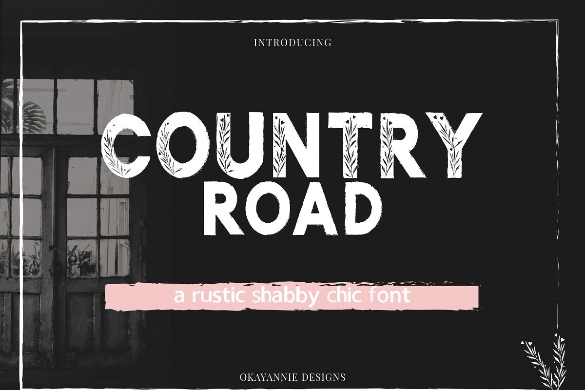 Country Road font