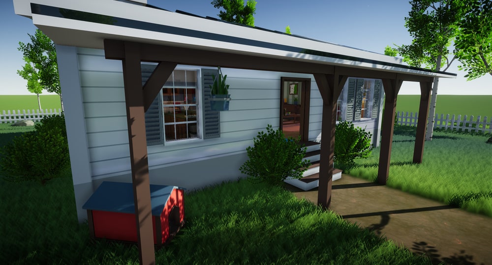 Low Poly house number 1
