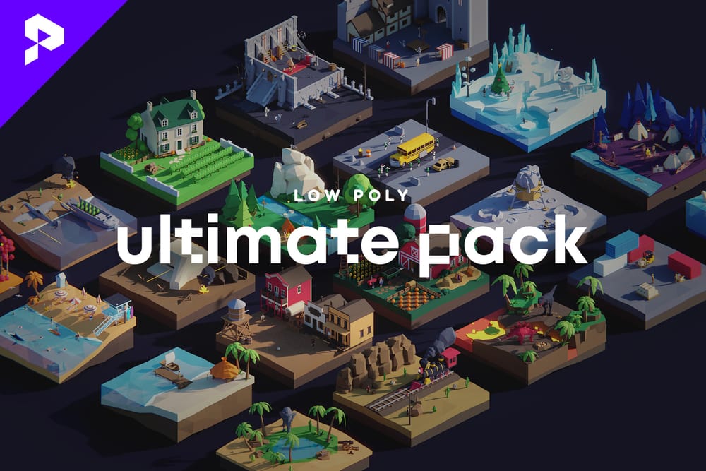 Low poly ultimate pack