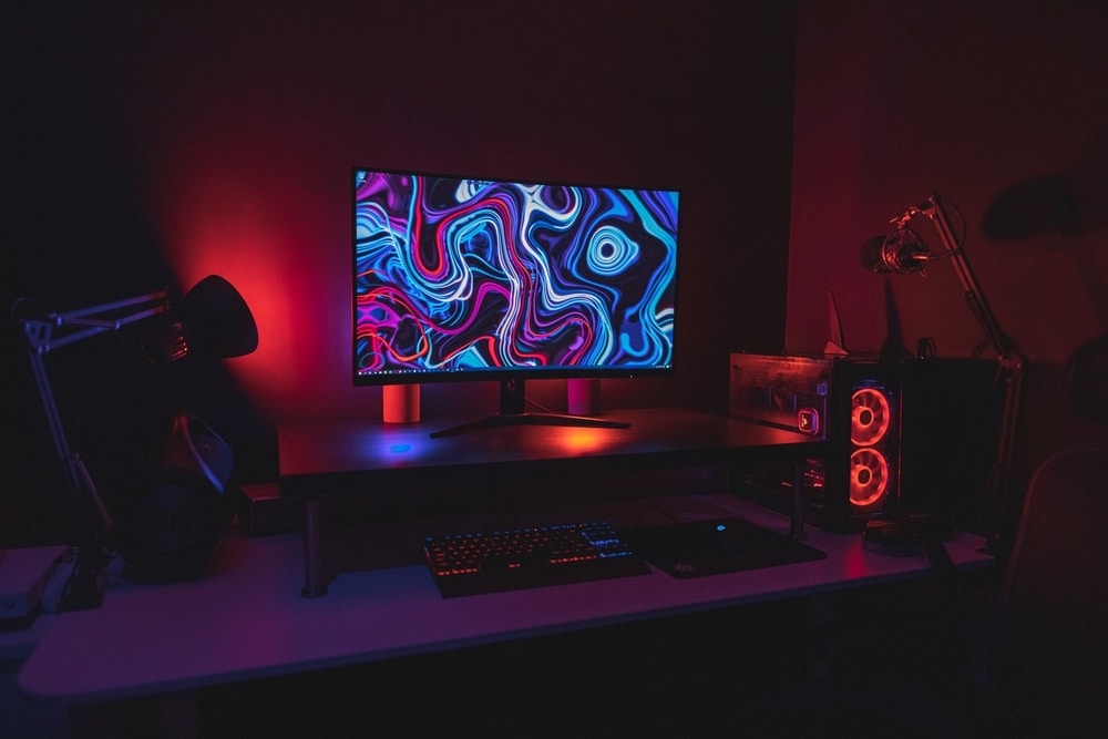 Red game set up